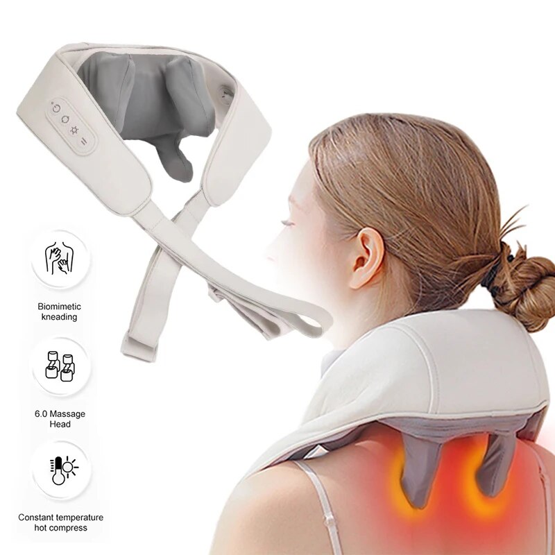HeatBliss™ I Therapeutisches Massagegerät für Nacken und Schulterentspannung