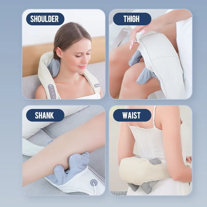 HeatBliss™ I Therapeutisches Massagegerät für Nacken und Schulterentspannung