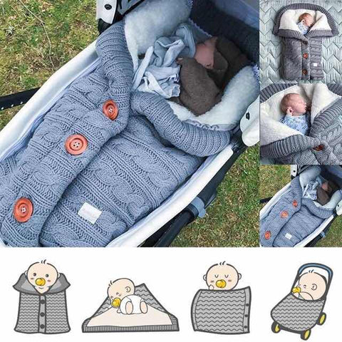 Felix™ Babyschlafsack mit Fleece-Fell (besonders warm und weich)