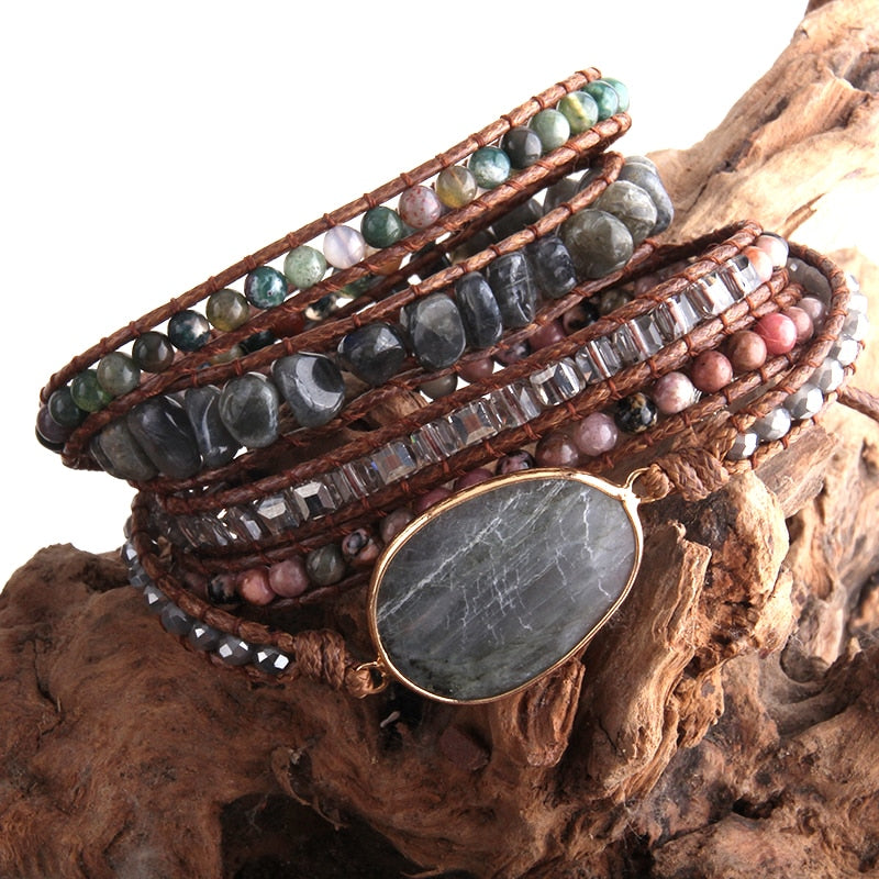 Amethyst Imperial Wickelarmband