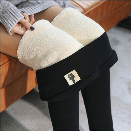 Winter Sherpa Fleece Lined Leggings for Women Winter Warm Thermal Pants Workout High Waist Leggings Yoga Pants