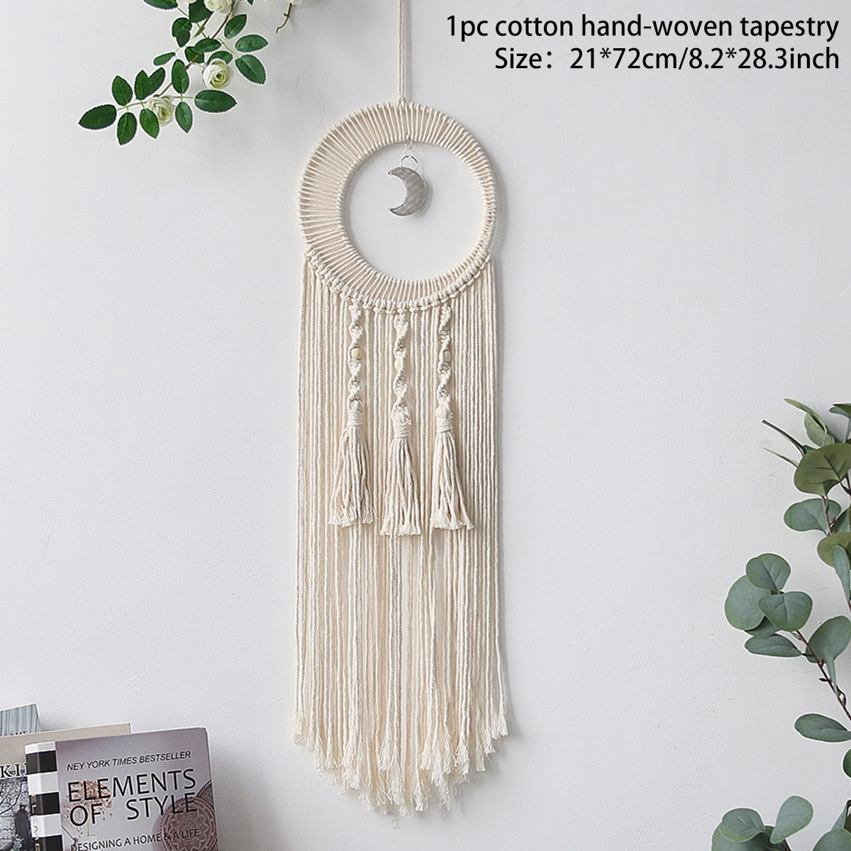 CARA CAMILLA™ MAKRAMEE-TRAUMFÄNGER FÜR EINEN GEMÜTLICHEN BOHO-LOOK